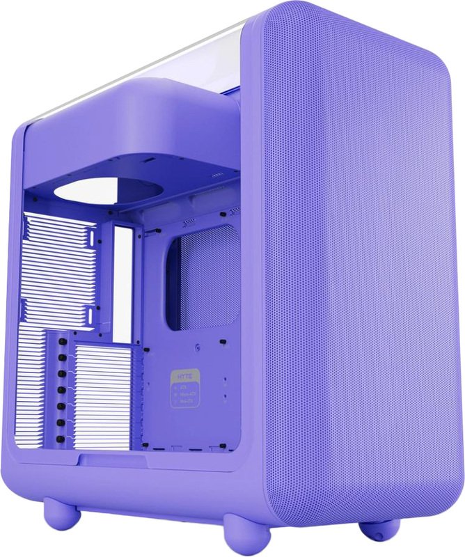 Hyte x50 midi tower behuizing 449273 - Hyte X50 Taro Milk Behuizing