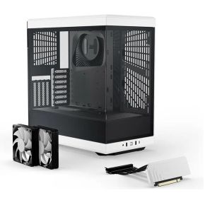 Y40 Snow White Mid-Tower ATX Case - afbeelding 2