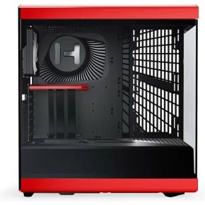 Y40 Mid-Tower ATX Case Black/Red - afbeelding 5
