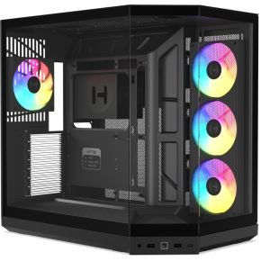 HYTE HYTE Y50 RGB Pitch Black midi tower behuizing