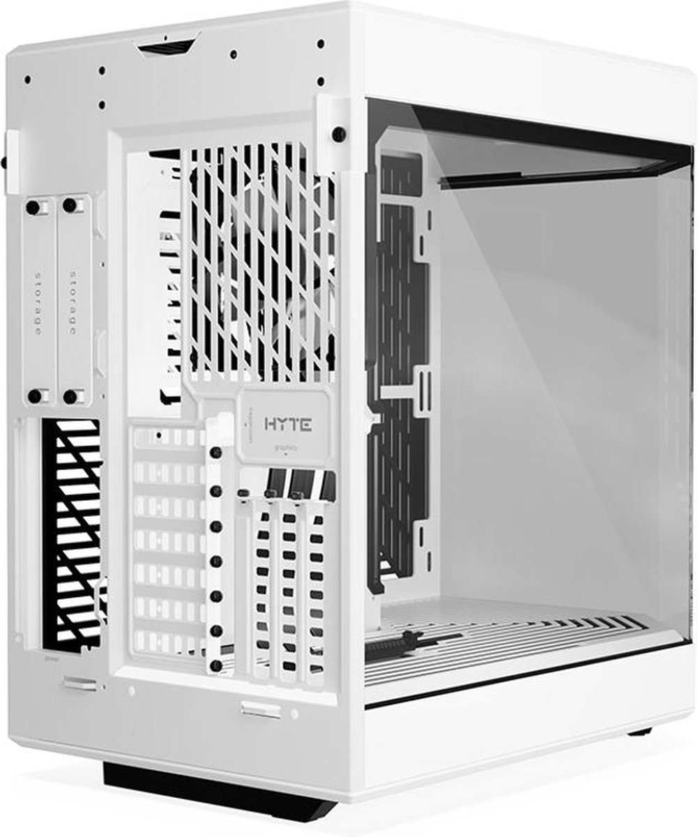 Y60 Tempered Glass Mid Tower Case Black - afbeelding 4