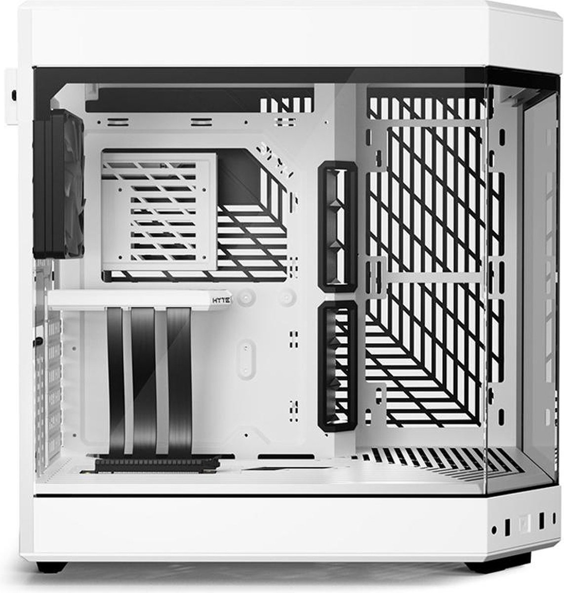 Y60 Tempered Glass Mid Tower Case Black - afbeelding 5