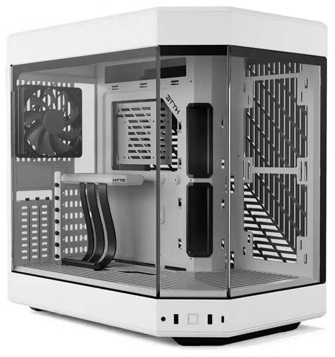 Y60 Tempered Glass Mid Tower Case Black - afbeelding 9