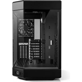 Y60 Tempered Glass Midi Tower Behuizing - Zwart - afbeelding 2