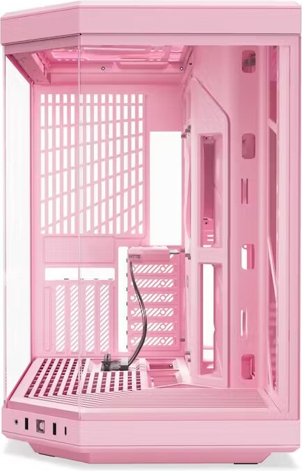 Hyte y70 midi tower behuizing 403198 2 orig - Hyte Y70 Milky Edition Strawberry Behuizing