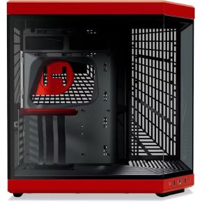 Hyte Y70 Midi Tower Zwart, Rood behuizing - afbeelding 3