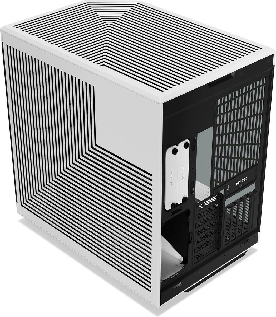 Hyte Y70 Midi Tower Zwart, Wit behuizing - afbeelding 5