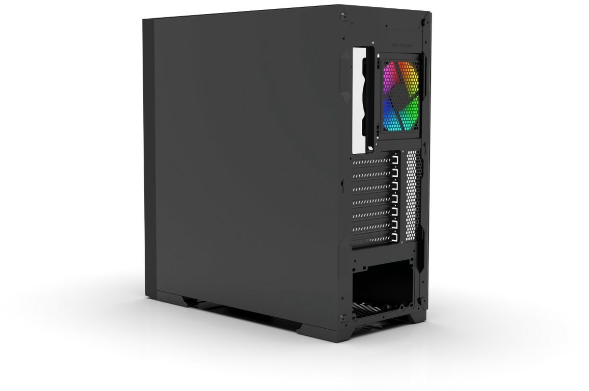 Inca Emg-17Xb Computerbehuizing Midi Tower Zwart - afbeelding 6