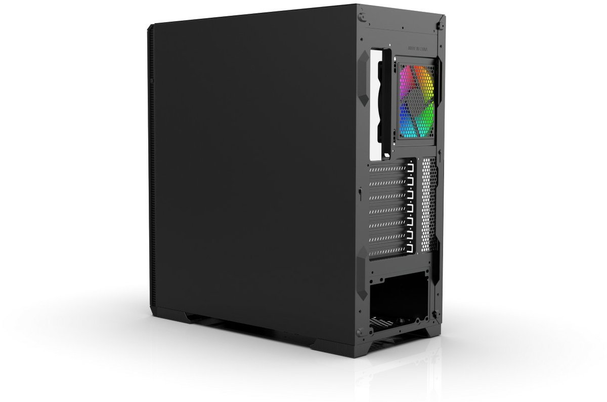 Inca Emg-17Xn Computerbehuizing Midi Tower Zwart - afbeelding 4