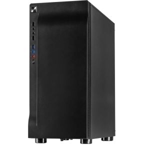 Inter-Tech A-3411 Creek Tower Zwart behuizing - afbeelding 2