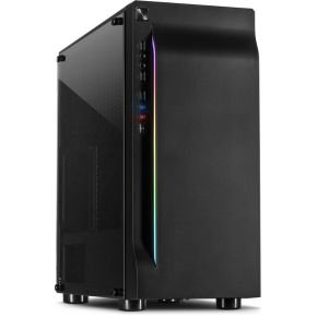 Inter-Tech A-3411 Creek Tower Zwart behuizing