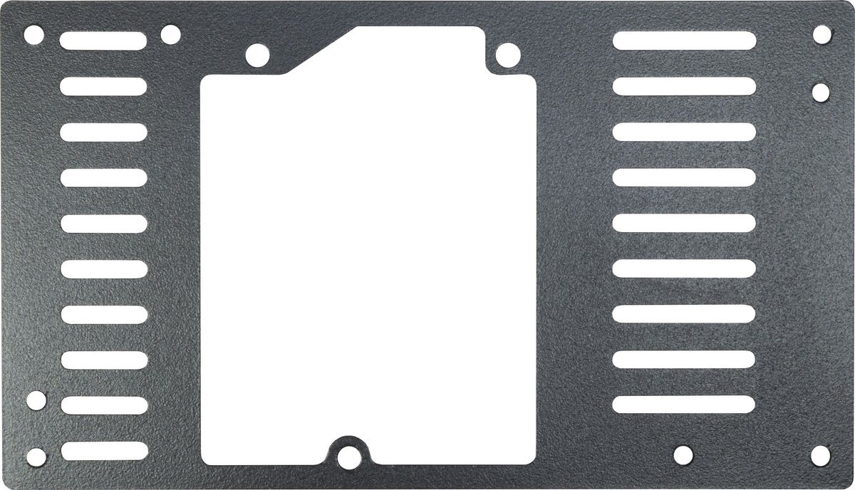 Inter-Tech Ac Netzteilblende Atx-04, Atx-Tfx, Stahl,Lackiert