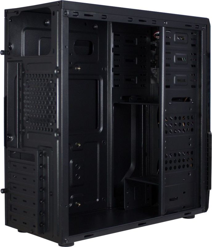 Inter tech b 42 midi tower behuizing 1305 3 orig - Inter-Tech B-42 RGB Toren Behuizing (Black)