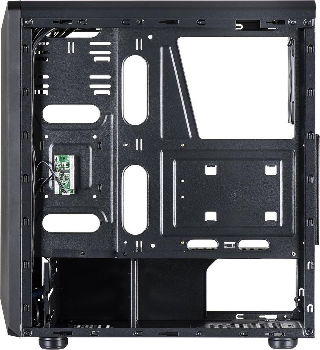 Inter-Tech C-3 Saphir Rgb | Midi Tower | Zwart behuizing - afbeelding 6