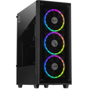 Inter-Tech C-303 Mirror Full Tower Zwart behuizing - afbeelding 4