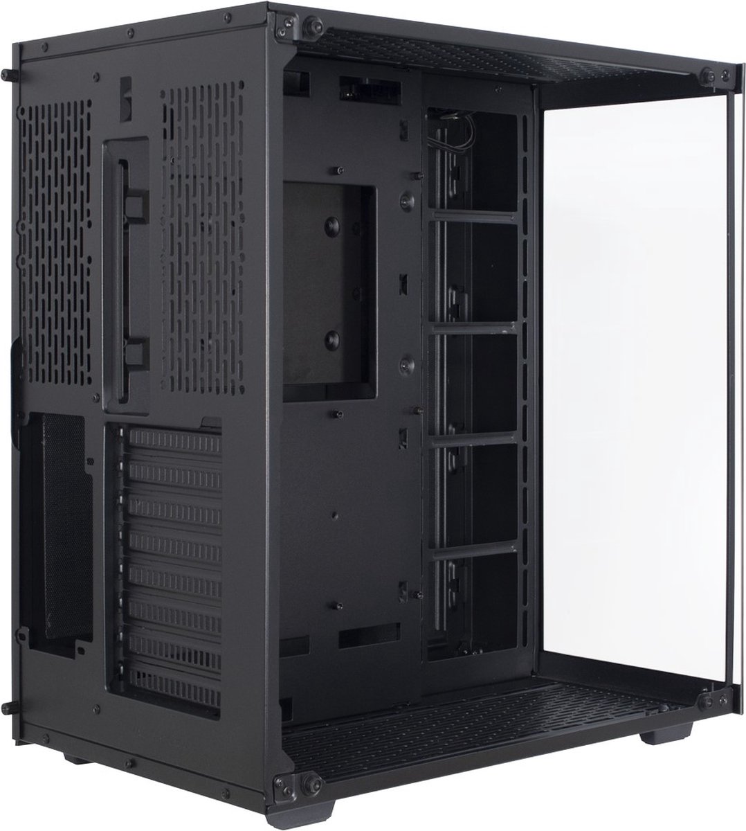 Inter-Tech C-701 Panorama Full Tower Zwart behuizing - afbeelding 9