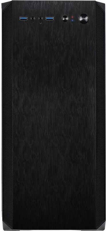 Inter tech h 606 mini tower behuizing 2 orig - Inter-Tech H-606 Micro-ATX Tower Behuizing (Black)