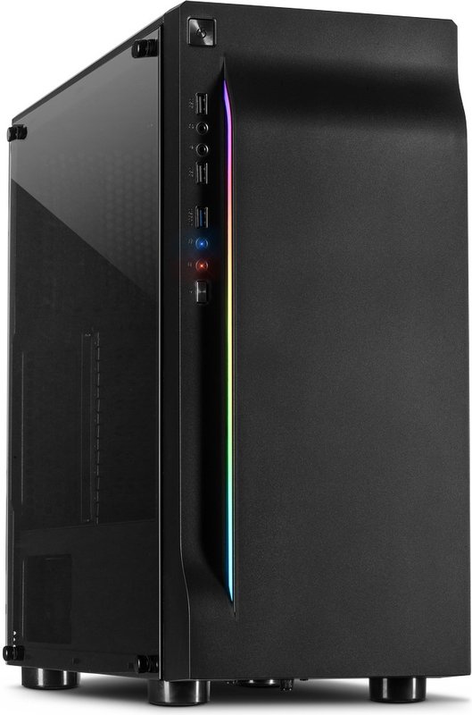 Inter tech inter tech a 3411 creek tower - Inter-Tech A-3411 Creek RGB Behuizing
