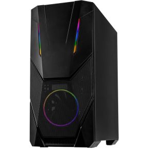 Inter-Tech It-3303 Hornet Rgb | Midi Tower Case | Zwart - afbeelding 3