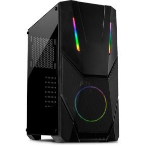 Inter-Tech It-3303 Hornet Rgb | Midi Tower Case | Zwart