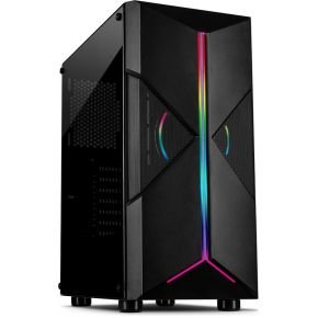 Inter-Tech It-3306 Cavy Tower Zwart behuizing