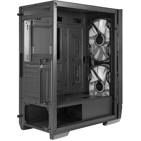 Inter-Tech It-3503 Airstream Tower Zwart behuizing - afbeelding 8