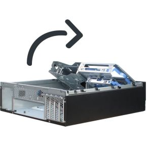 Inter-Tech It-503 Computerbehuizing Mini-Toren Zwart - afbeelding 6