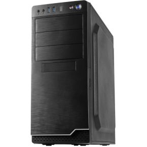 Inter-Tech It-5916 | Midi Tower Case | 500 Watt Voeding | Zwart - afbeelding 3