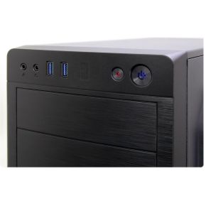 Inter-Tech It-5916 | Midi Tower Case | 500 Watt Voeding | Zwart - afbeelding 8