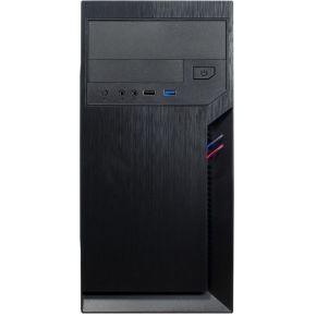 Inter-Tech It-6502 Romea | Micro Tower Case | Zwart - afbeelding 2