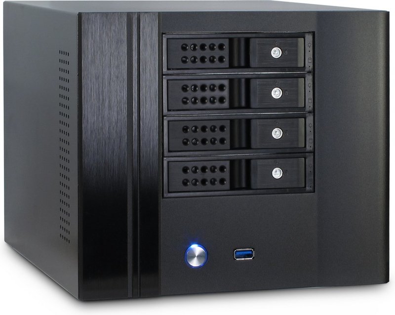 Inter tech sc 4004 mini tower behuizing - Inter-Tech IPC SC-4004 Behuizing