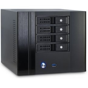 Inter-Tech Sc-4004 Small Form Factor (Sff) Zwart Computerbehuizing