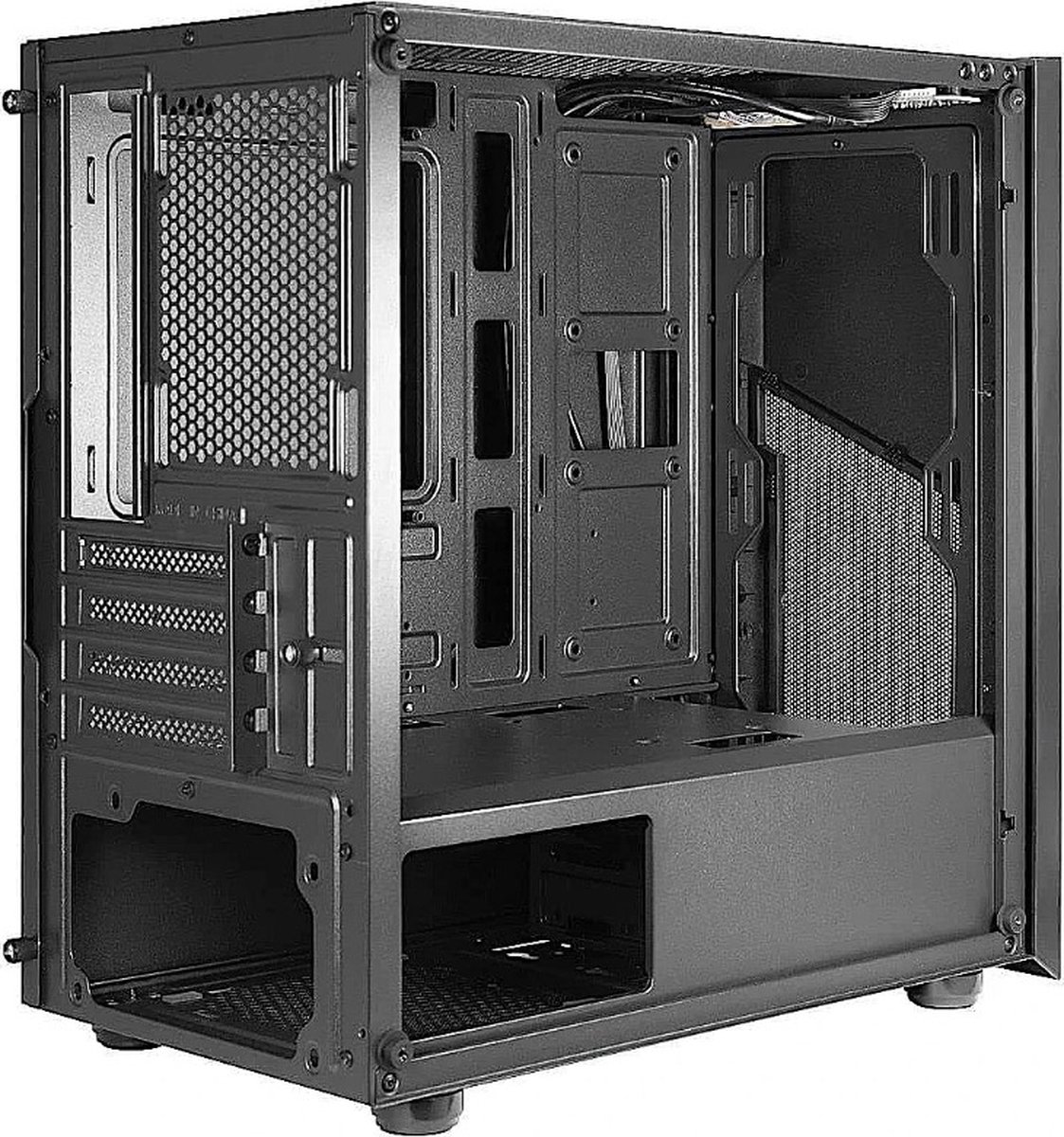Inter-Tech Sm-007 Enforcer | Micro Tower Case | Zwart - afbeelding 3