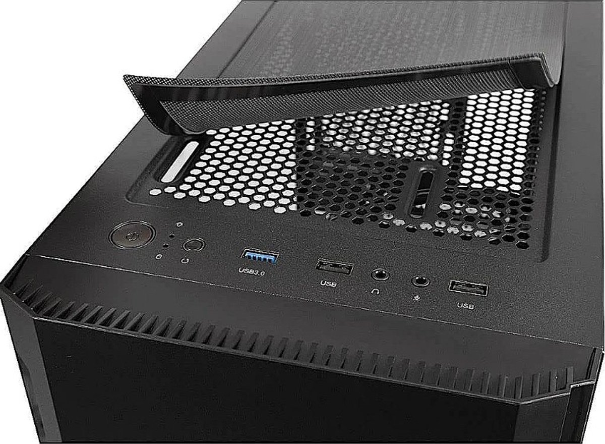 Inter-Tech Sm-007 Enforcer | Micro Tower Case | Zwart - afbeelding 5