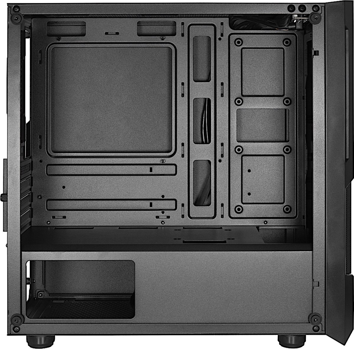 Inter-Tech Sm-007 Enforcer | Micro Tower Case | Zwart - afbeelding 7