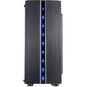 Inter-Tech Thunder Blue Light | Midi Tower Case | Zwart - afbeelding 2