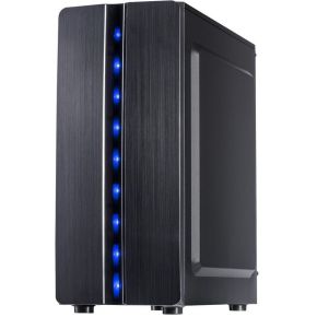 Inter-Tech Thunder Blue Light | Midi Tower Case | Zwart - afbeelding 3