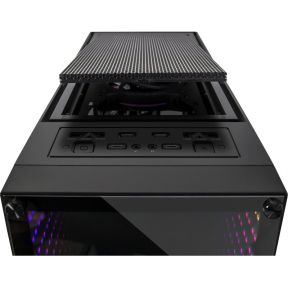 Inter-Tech X-908 Infini2 | Infinity Mirror | Tower Case | Usb-C | Zwart - afbeelding 7