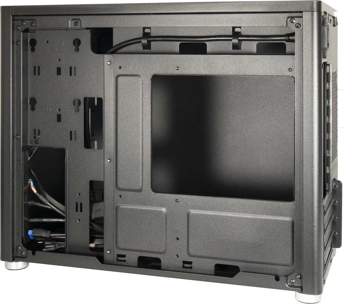 X2 Duplex Micro-ATX Behuizing (Black) - afbeelding 5