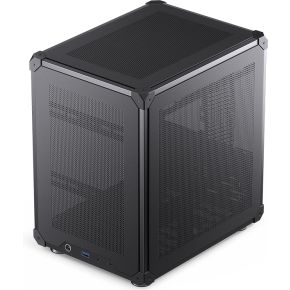 Jonsbo C6 Black Micro-Tower Pc-Behuizing, Gaming-Behuizing Zwart - afbeelding 4