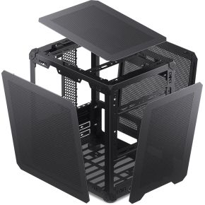 C6 Mini Tower Zwart Behuizing - afbeelding 3