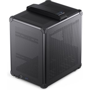 C6 Mini Tower Zwart Behuizing - afbeelding 4