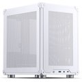 C6 White Micro-Tower Pc-Behuizing, Gaming-Behuizing (White)