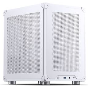 C6 White Micro-Tower Pc-Behuizing, Gaming-Behuizing (White)