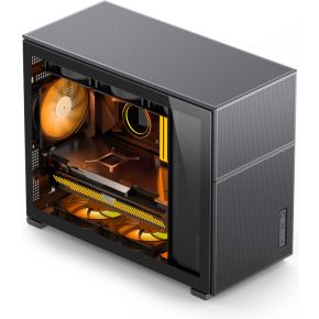 Jonsbo D31 Mesh Micro-Tower Behuizing, Gaming-Behuizing Zwart - afbeelding 2