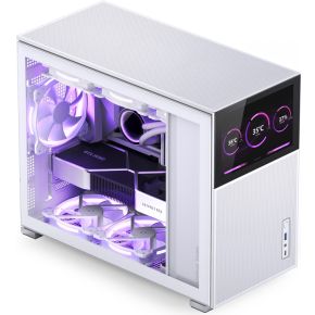D31 Mesh Screen Micro-Tower Pc-Behuizing (White) - afbeelding 2
