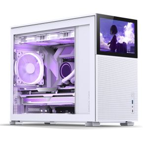 D31 Mesh Screen Micro-Tower Pc-Behuizing (White) - afbeelding 4