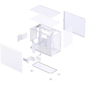Jonsbo D32 PRO MESH WHITE behuizing - afbeelding 5