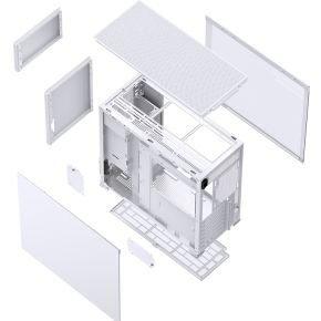 Jonsbo D41 Std - Midtowermodel Wit behuizing - afbeelding 7