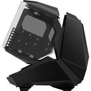 MOD5 Big-Tower Showcase, Tempered Glass - Black Behuizing - afbeelding 2
